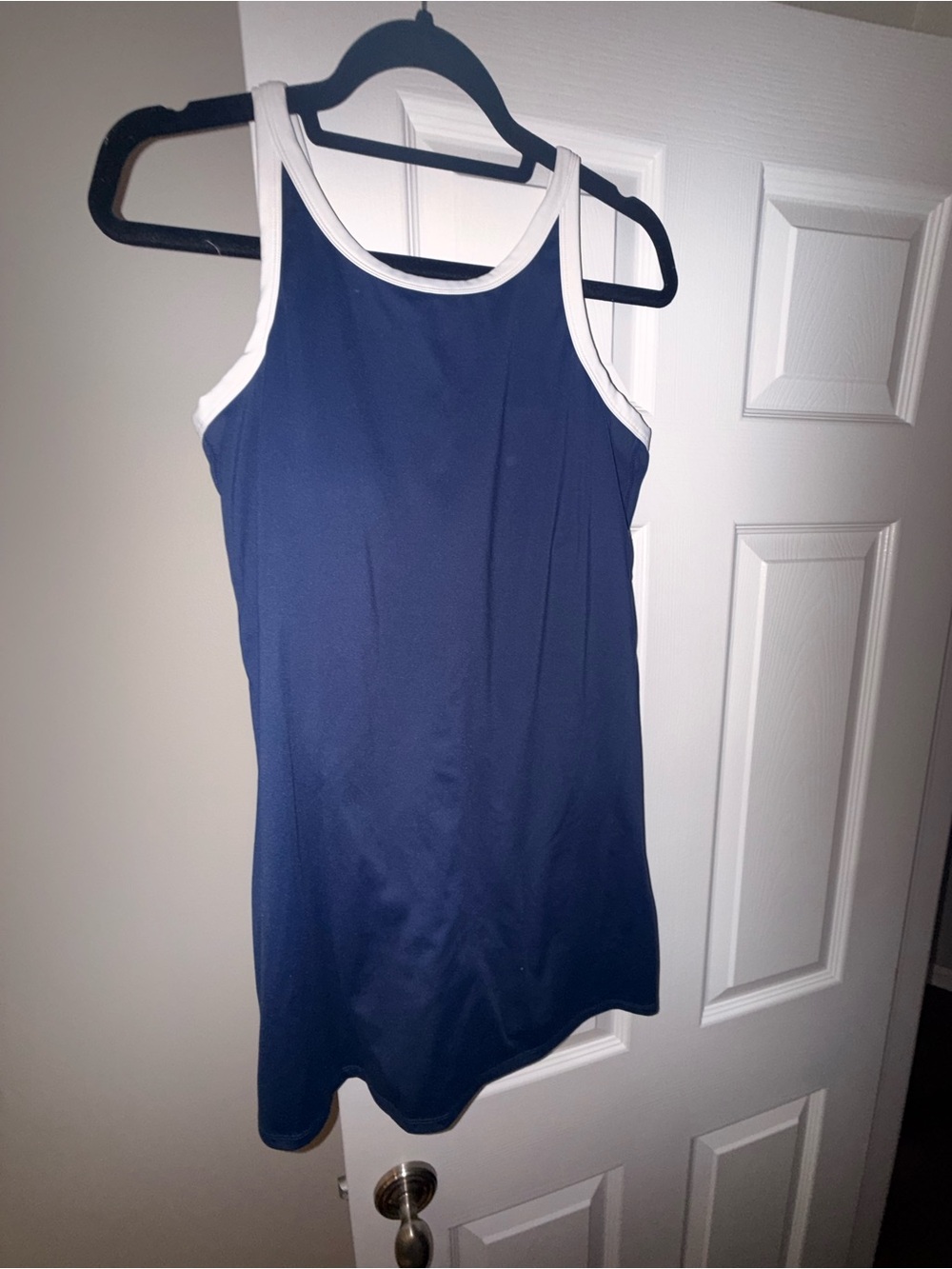 Z Supply Navy Tank Top with White Trim